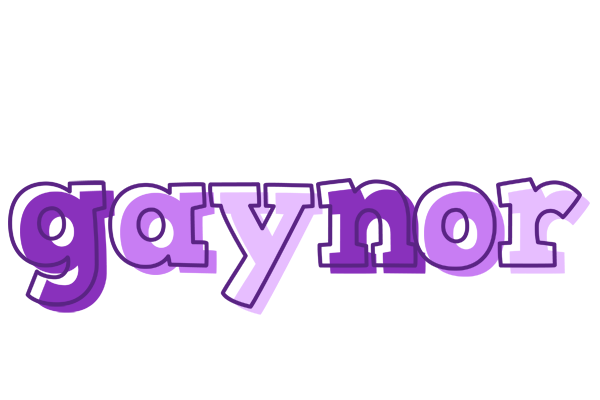 Gaynor sensual logo