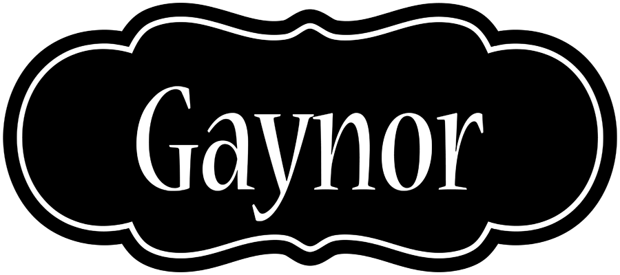 Gaynor welcome logo