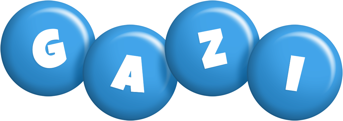 Gazi candy-blue logo
