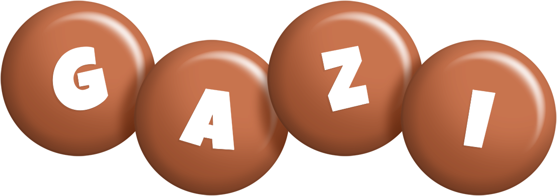 Gazi candy-brown logo