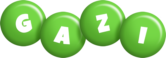 Gazi candy-green logo