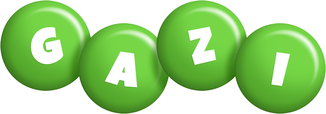 Gazi candy-green logo