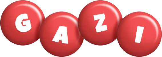 Gazi candy-red logo