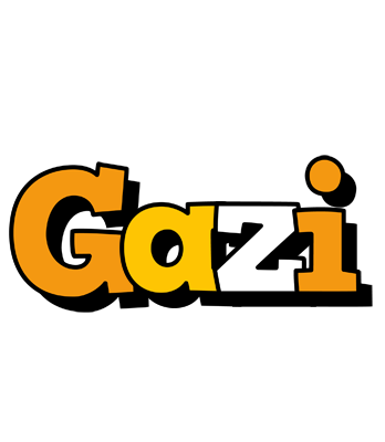 Gazi cartoon logo