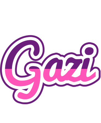 Gazi cheerful logo