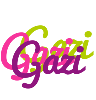 Gazi flowers logo