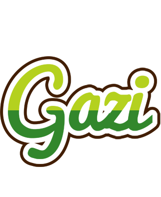Gazi golfing logo