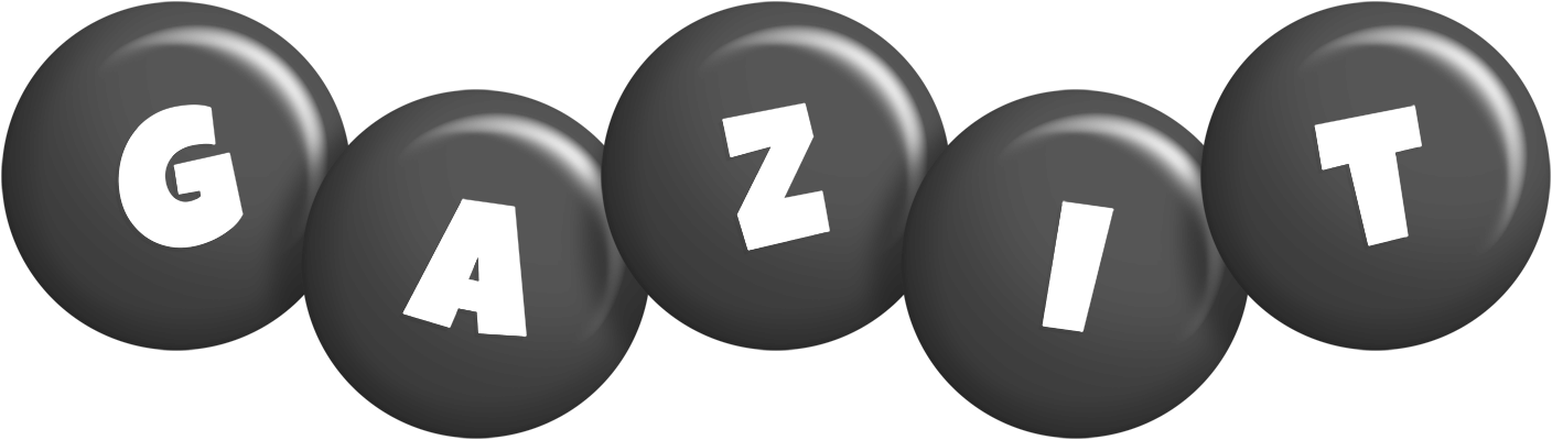 Gazit candy-black logo