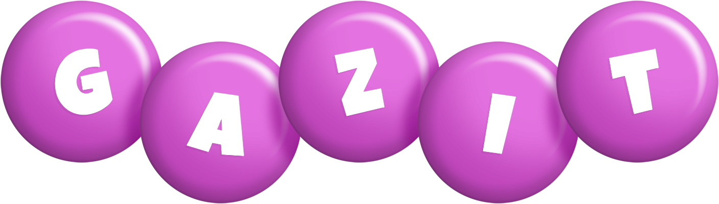 Gazit candy-purple logo