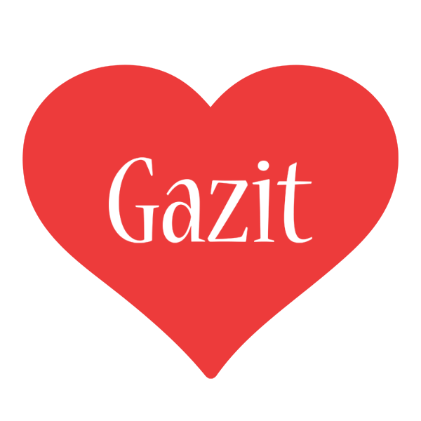 Gazit love logo