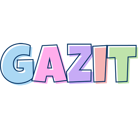 Gazit pastel logo