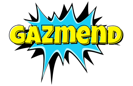 Gazmend amazing logo