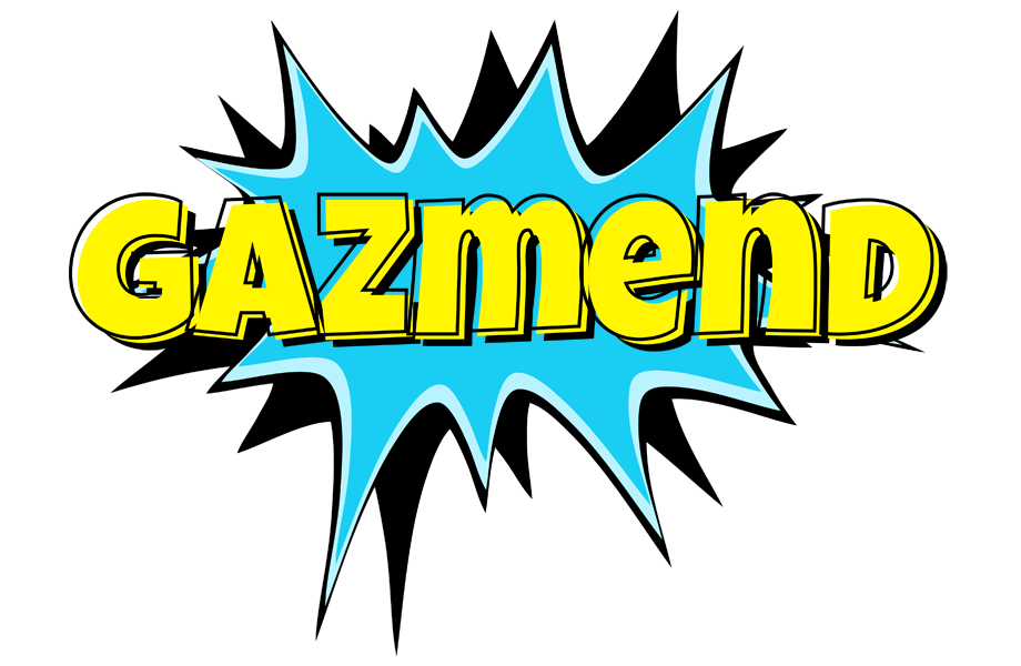 Gazmend amazing logo