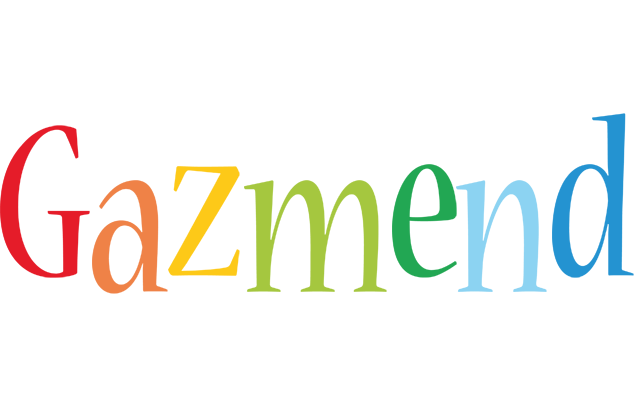 Gazmend birthday logo