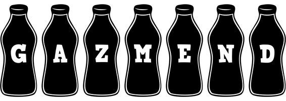 Gazmend bottle logo