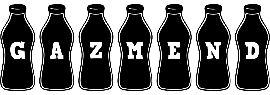 Gazmend bottle logo