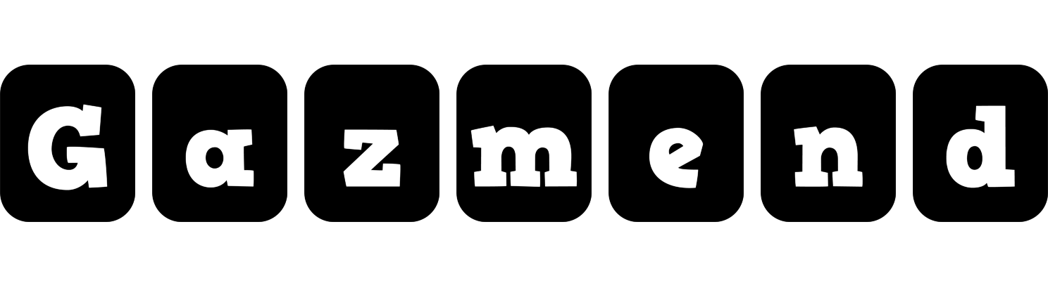 Gazmend box logo