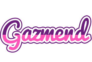 Gazmend cheerful logo