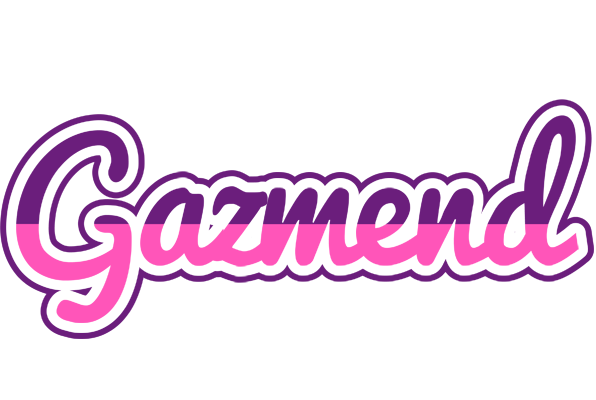 Gazmend cheerful logo