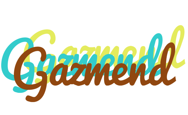 Gazmend cupcake logo