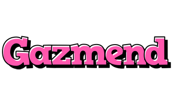 Gazmend girlish logo