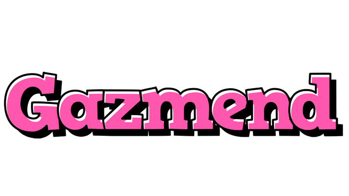 Gazmend girlish logo
