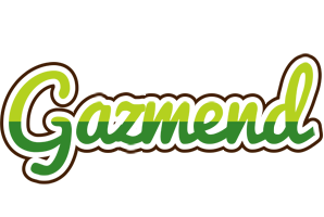 Gazmend golfing logo