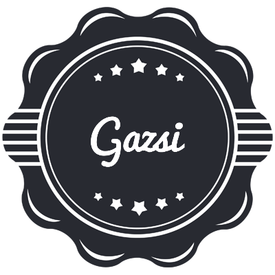 Gazsi badge logo