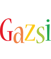 Gazsi birthday logo