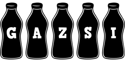 Gazsi bottle logo