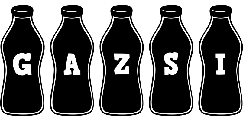 Gazsi bottle logo