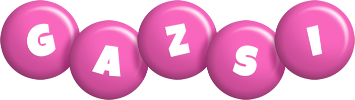 Gazsi candy-pink logo