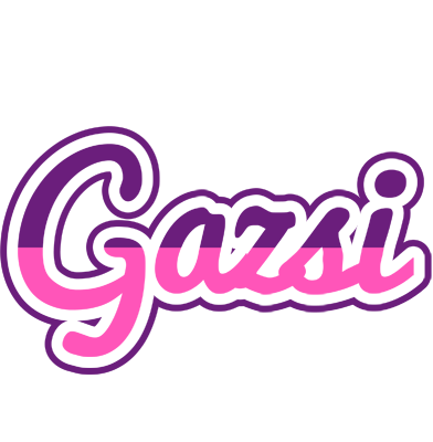 Gazsi cheerful logo