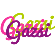 Gazsi flowers logo