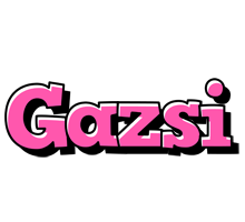 Gazsi girlish logo