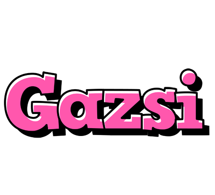 Gazsi girlish logo