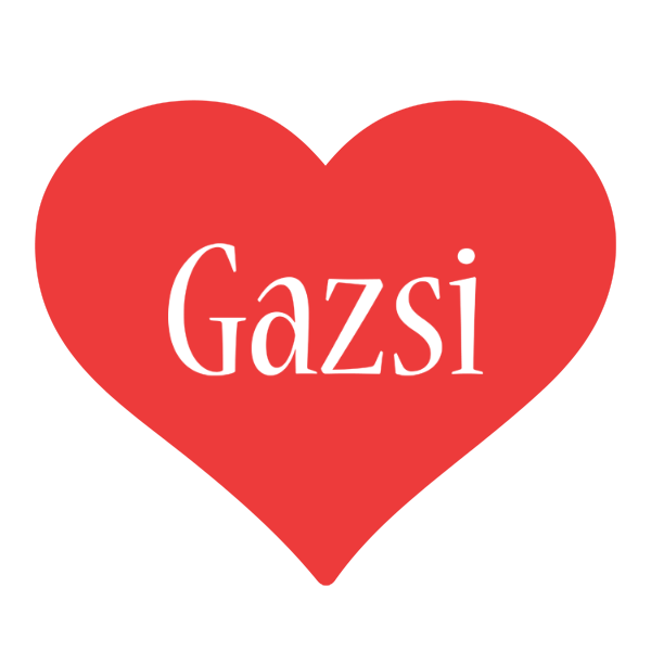 Gazsi love logo