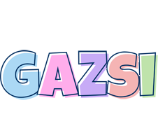 Gazsi pastel logo