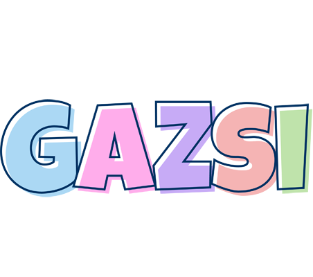 Gazsi pastel logo