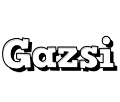 Gazsi snowing logo