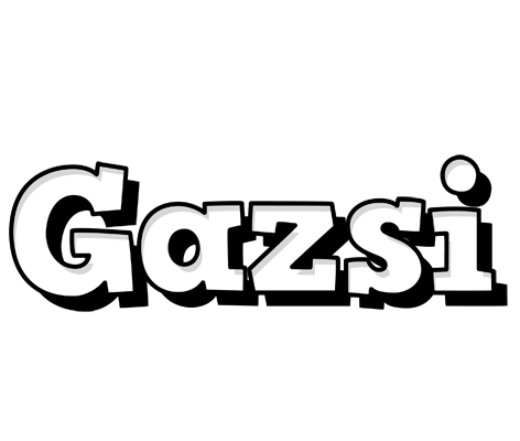 Gazsi snowing logo