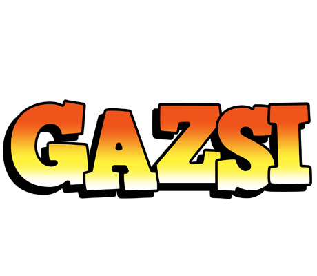 Gazsi sunset logo