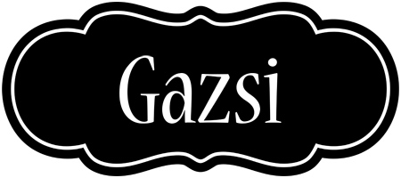 Gazsi welcome logo