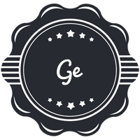 Ge badge logo