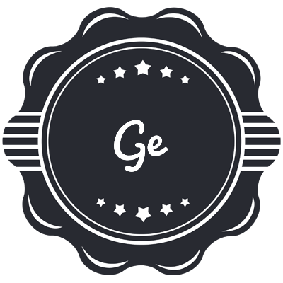 Ge badge logo