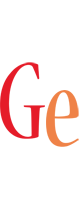 Ge birthday logo