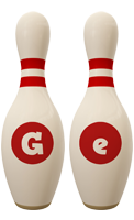 Ge bowling-pin logo