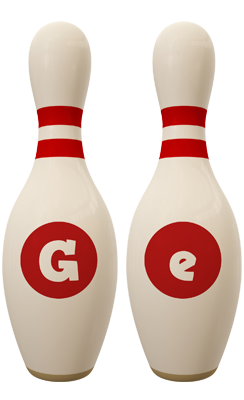 Ge bowling-pin logo