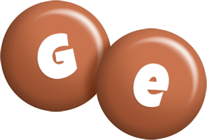 Ge candy-brown logo