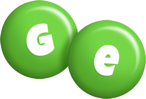 Ge candy-green logo